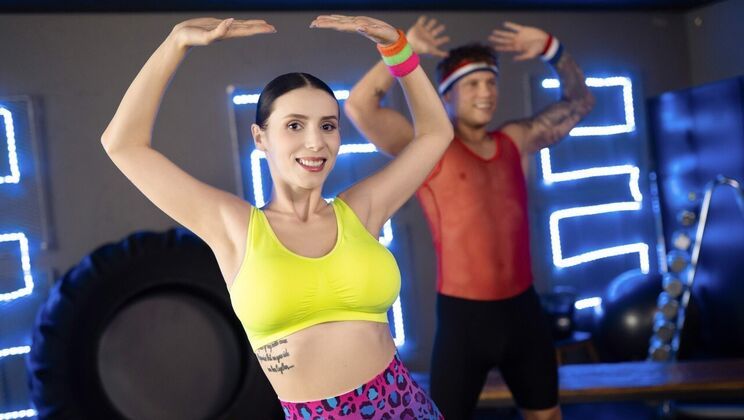 Dance Coach Works A Big Hard Muscle – Nelly Kent And Liam Salvatore