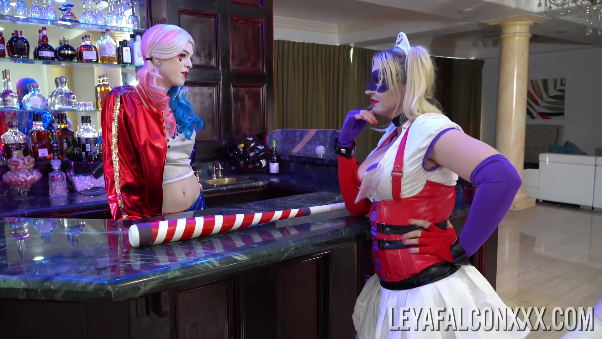 Trans Pegged By With Leya Falcon And Autumn Rain